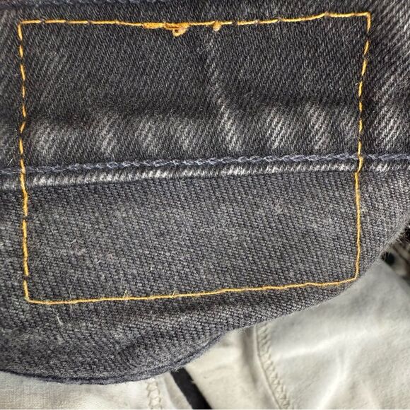 Vintage Levi’s 921 15921 Orange Tab Tapered Fit Black Mom Jeans Made USA Size 6 - Picture 9 of 9